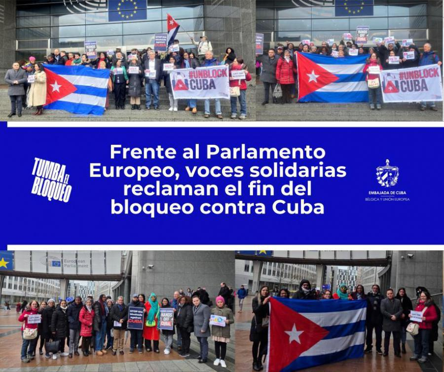 La Embajada de Cuba en Bruselas celebra las expresiones de solidaridad con el régimen en la Unión Europea. Enero, 2026