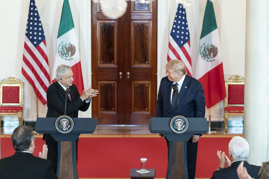 AMLo y Trump